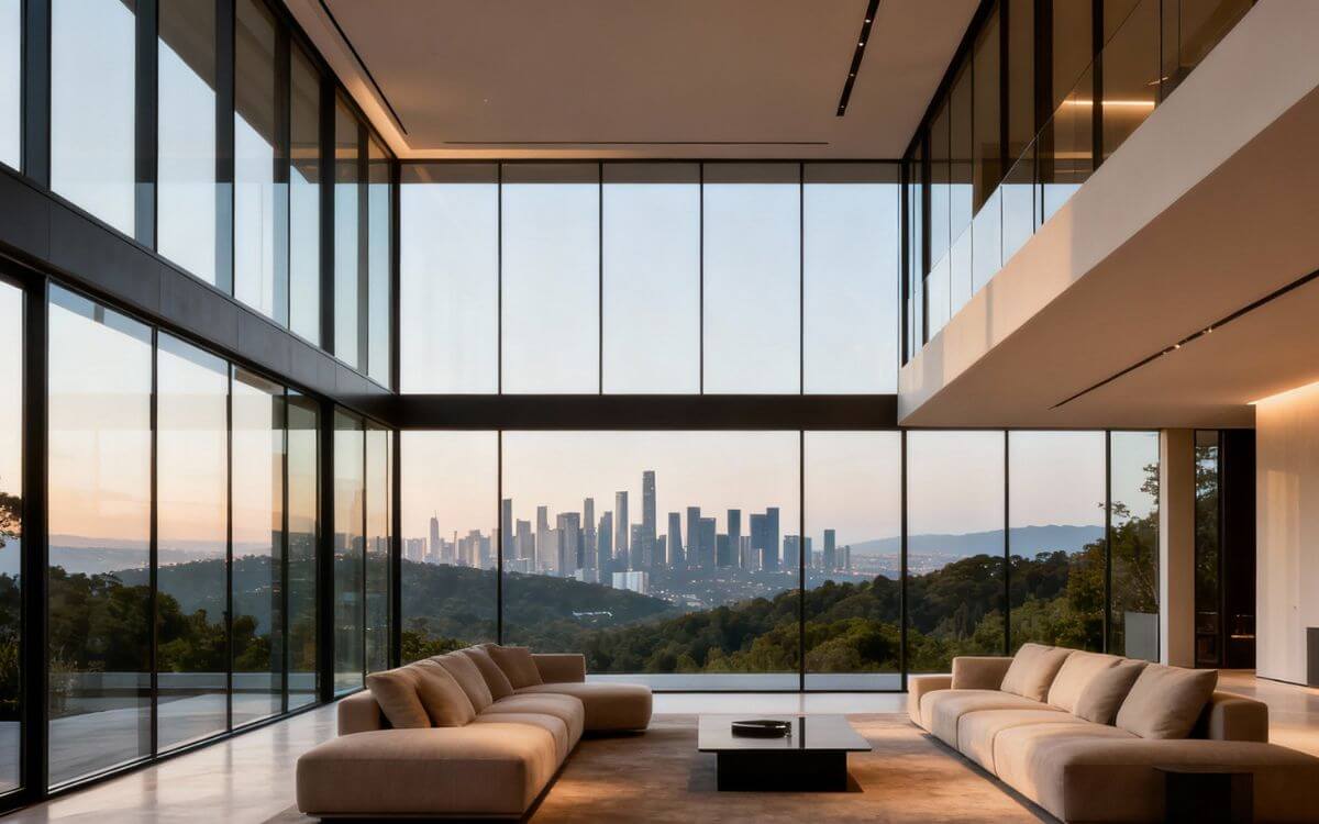 Aplicação de película solar em apartamento de condomínio de alto padrão