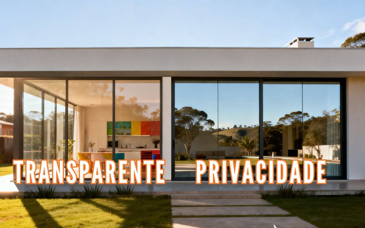 Película de controle solar aplicada em residência de alto padrão em Ribeirão Preto